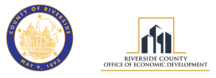 THRIVE Program County of Riverside and Riverside County Office of Economic Development Logo